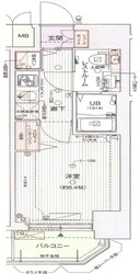 クリスタルグランツ西本町の物件間取画像